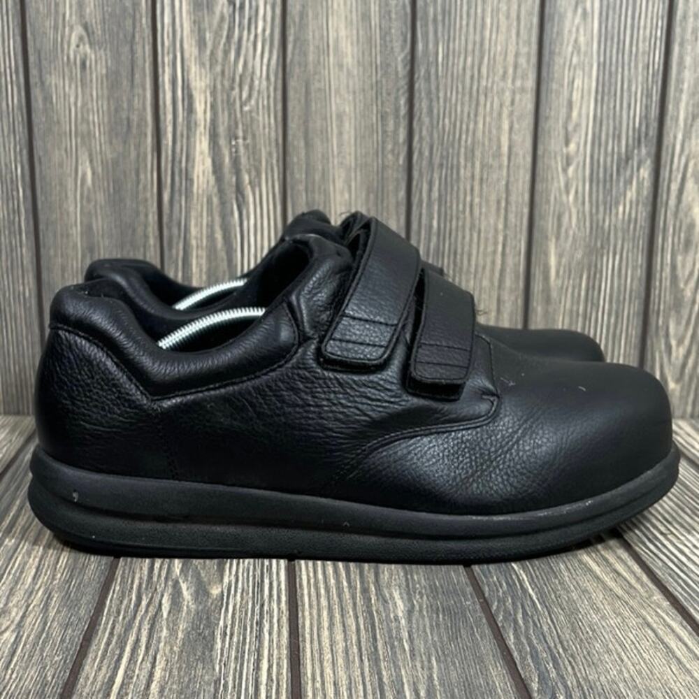 PW Minor Leisure Time Strap DX2 Comfort Orthopedic Shoes Black Sz 12 3W Dadcore‎